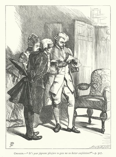 Illusztráció: A jóindulatú ember (metszet) alkotó: George John Pinwell