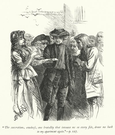 Illusztráció: The Vicar of Wakefield (metszet) alkotó: George John Pinwell