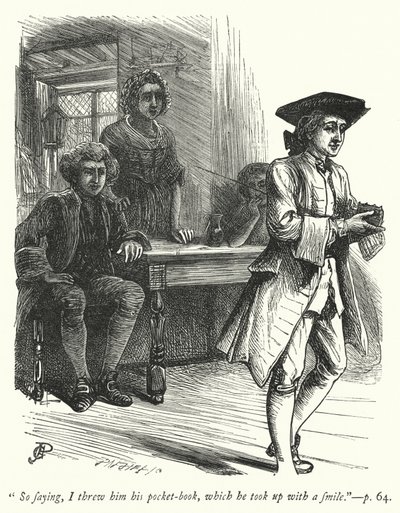 Illusztráció: The Vicar of Wakefield (metszet) alkotó: George John Pinwell