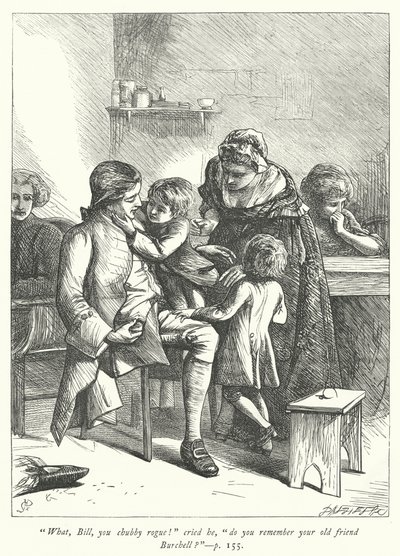 Illusztráció: The Vicar of Wakefield (metszet) alkotó: George John Pinwell