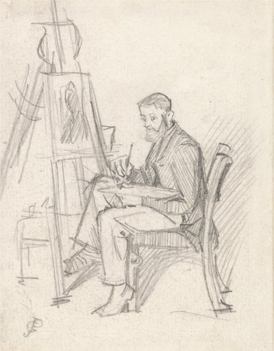 Önarckép alkotó: George John Pinwell