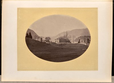 Häuser entlang eines Wasserfrontbereichs, West Point alkotó: George Kendall Warren