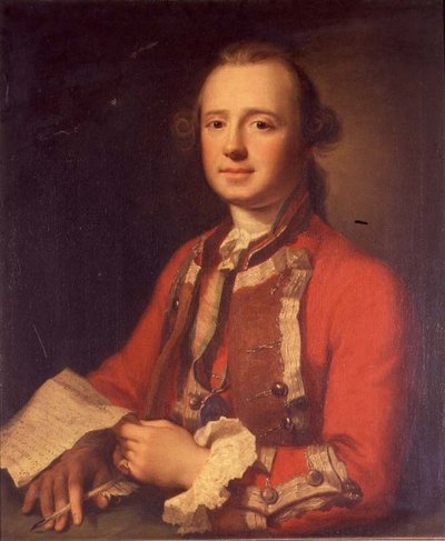 Sir Adolphus Oughton tábornok portréja alkotó: George Knapton