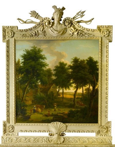 Táj alakokkal, 1757 alkotó: George Lambert
