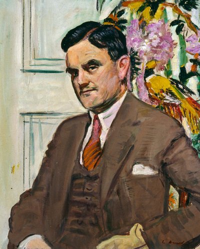 Dr. Tom J Honeyman, a Glasgow-i Művészeti Galériák igazgatója 1939-54, 1930 körül (olaj, vászon) alkotó: George Leslie Hunter