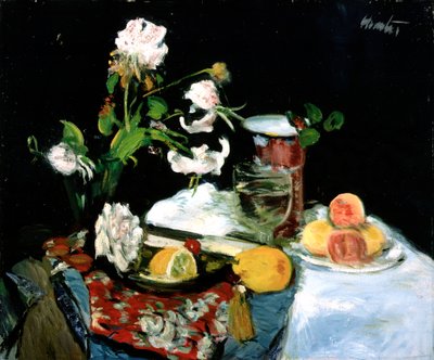 Csendélet, 1918 körül (olaj, vászon) alkotó: George Leslie Hunter