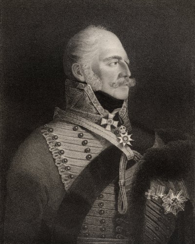 Ernest Augustus herceg, Cumberland hercege és Hannover királya, metszett H. R. Cook (fl. 1813-47), a National Portrait Gallery IV. kötetéből, megjelent, 1835 körül alkotó: George Lethbridge Saunders