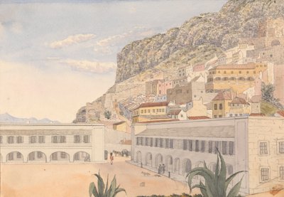 Tiszti negyed és kazamatalaktanya, Gibraltár alkotó: George Lothian Hall