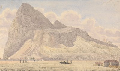 Gibraltár sziklája az északi frontőr szobából alkotó: George Lothian Hall