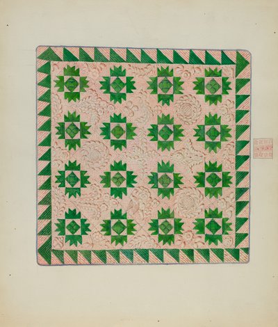 Patchwork paplan alkotó: George Loughridge