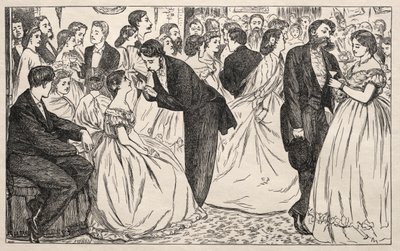 Egy kis komló a Harley Streeten, 1863. alkotó: George Louis Palmella Busson Du Maurier