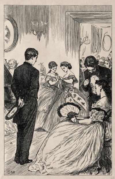 Coelebs a Mulready-boríték nyomában, 1865. alkotó: George Louis Palmella Busson Du Maurier