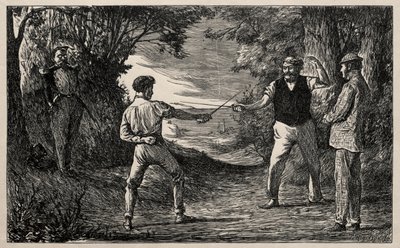 A leleményes wobbler, 1865. alkotó: George Louis Palmella Busson Du Maurier