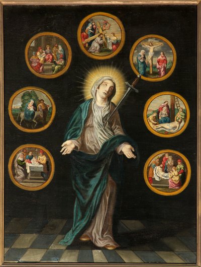 Plébániatemplom (Plébániatemplom Szűzanya). Belső. festmény. alkotó: Bartolome Esteban and studio Murillo