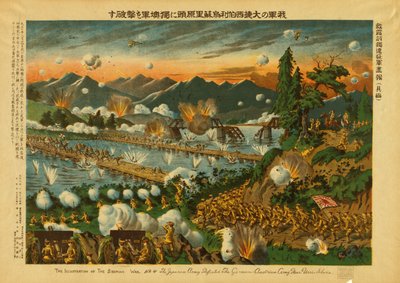 A japán hadsereg Usszuri közelében legyőzte a német-osztrák hadsereget alkotó: Bartolome Esteban and studio Murillo