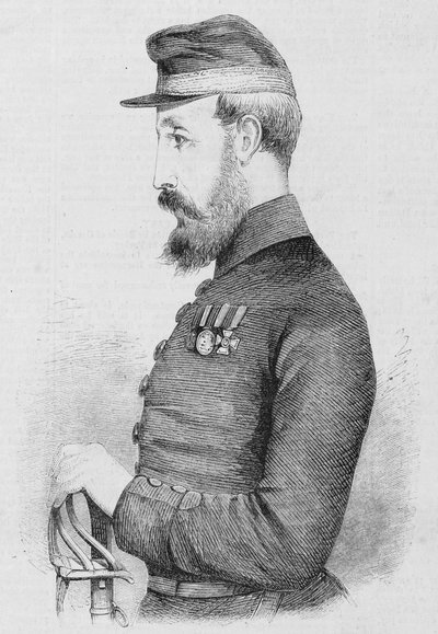 Straubenzee tábornok, a kínai brit erők parancsnoka alkotó: George Marquis of Blandford
