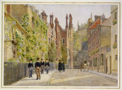 Keats Lane, Eton College, 1895 (wc) alkotó: George Moore Henton