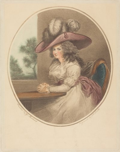 Anne Ward Morland (Delia a városban) alkotó: George Morland