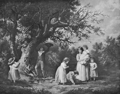 Gyermekek madárfészkelő, 1789, 1912 alkotó: George Morland