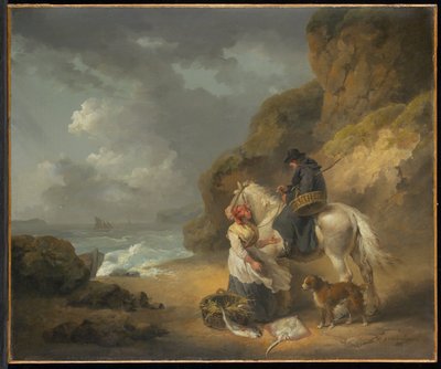 Halárusítás alkotó: George Morland