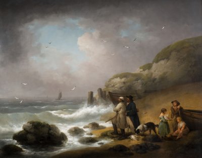 Tengeri szárnyasok lövöldözése, 1795. alkotó: George Morland