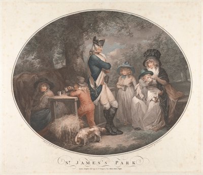 St. James Park alkotó: George Morland