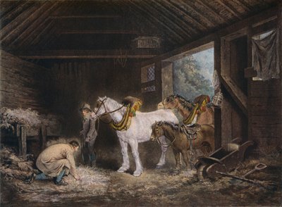 A Parasztistálló, 1791-1901 alkotó: George Morland