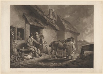 Szeptember elseje, este alkotó: George Morland