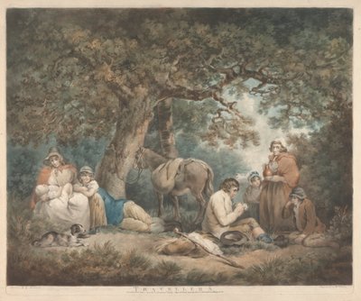 Utazók alkotó: George Morland