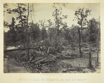 Atlanta-i csatatér, GA No. 1 alkotó: George N. Barnard