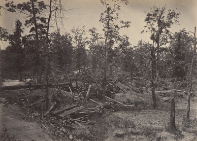 Battle Field of Atlanta, Georgia, 1864. július 22., 1860-as évek 1. sz. alkotó: George N. Barnard