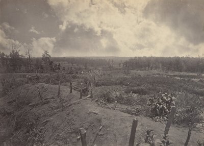 Battle Field of Atlanta, Georgia, 1864. július 22., 1860-as évek 2. szám. alkotó: George N. Barnard