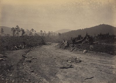 Buzzard Roost, Georgia alkotó: George N. Barnard