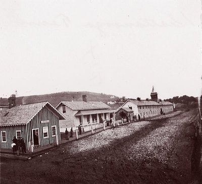 Chattanooga, Tennessee, kb. 1864. alkotó: George N. Barnard