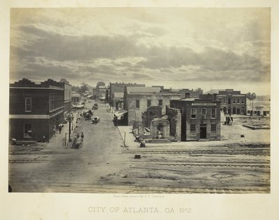 Atlanta városa, GA, 2. sz. alkotó: George N. Barnard