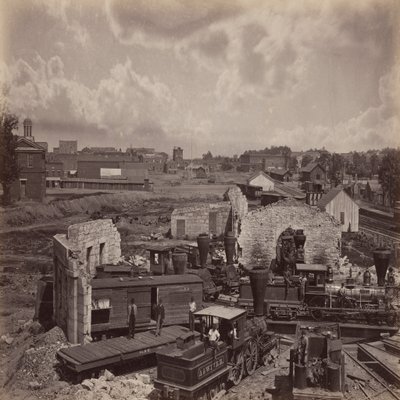 Atlanta városa, Georgia, 1. sz. alkotó: George N. Barnard