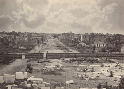 Columbia a Capitoliumból, 1865-1866. alkotó: George N. Barnard