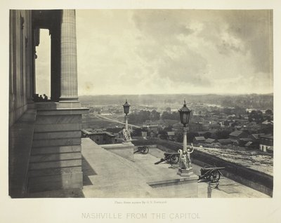 Nashville a Capitolból alkotó: George N. Barnard