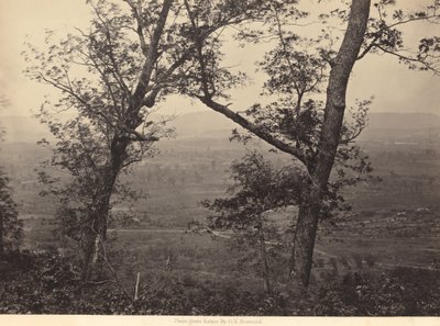 Orchard Knob a Mission Ridge felől,1864-1866 (fénykép) alkotó: George N. Barnard