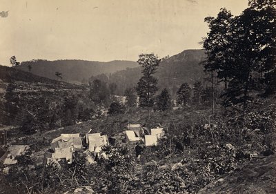 Hágó a Mosómedve-hegységben, Whiteside No. 2. alkotó: George N. Barnard