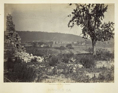 Ringold, GA alkotó: George N. Barnard