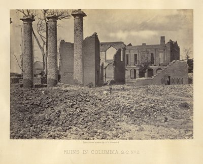 Romok Columbiában, Dél-Karolina, 2. sz. alkotó: George N. Barnard