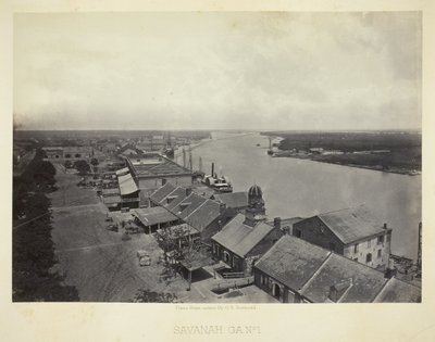 Savannah, GA, 1. hely alkotó: George N. Barnard