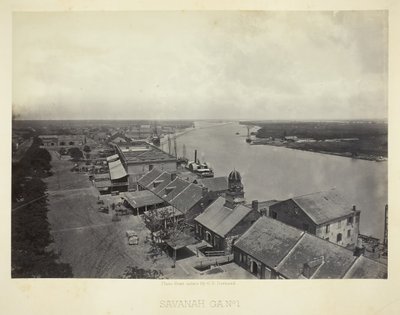 Savannah, GA, 1. szám, 1866. alkotó: George N. Barnard