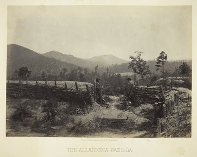 Allatoona Pass, GA alkotó: George N. Barnard