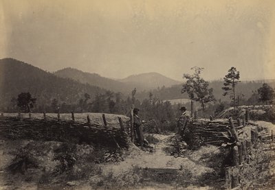 Az allatoonai hágó, Georgia alkotó: George N. Barnard