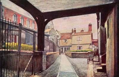 Tombland Alley (színes litó) alkotó: George Parsons Norman