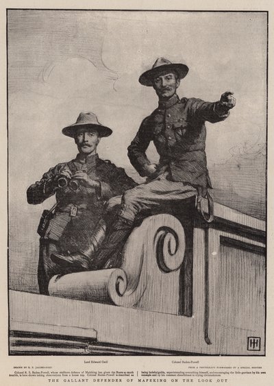 A Mafeking gáláns védelmezője vigyázzon alkotó: George Percy Jacomb Hood