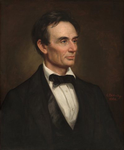 Abraham Lincoln alkotó: George Peter Alexander Healy