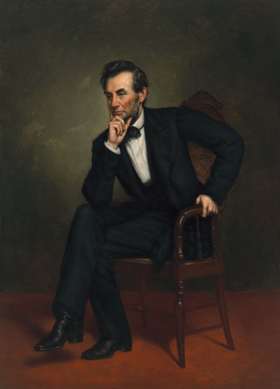 Abraham Lincoln alkotó: George Peter Alexander Healy